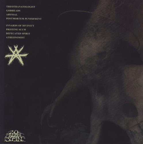 Acephalix Theothanatology - 1st vinyl LP album (LP record) US 4GLLPTH818229