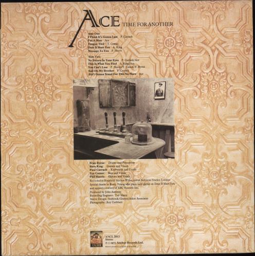Ace Time For Another vinyl LP album (LP record) UK A.ELPTI778073