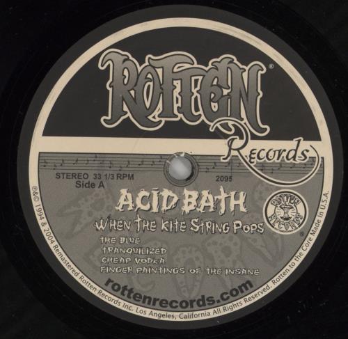 Acid Bath When The Kite String Pops 2-LP vinyl record set (Double LP Album) Canadian 9D02LWH868434