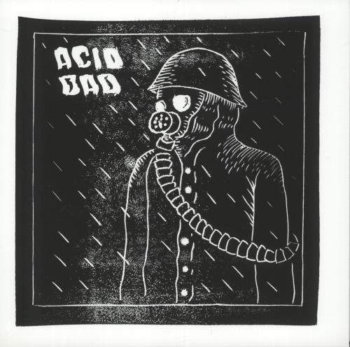 Acid Dad Die Hard / Bodies - Red Swirl Vinyl 7" vinyl single (7 inch record / 45) US -F507DI884848