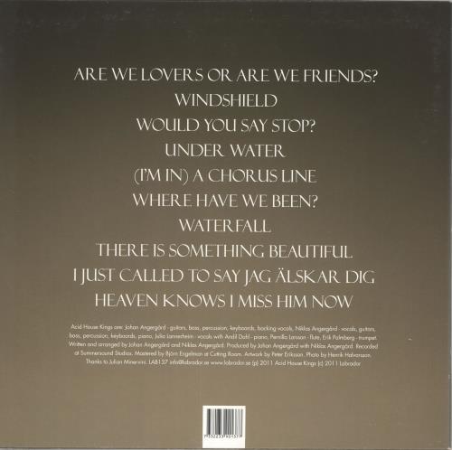 Acid House Kings Music Sounds Better With You vinyl LP album (LP record) Swedish 0GJLPMU736550
