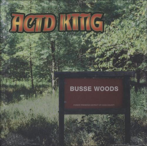 Acid King Busse Woods - Hendrix Splatter Vinyl - Sealed vinyl LP album (LP record) US 1FJLPBU883521