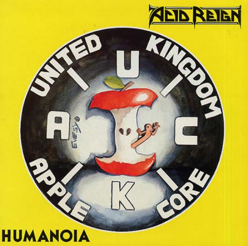 Acid Reign Humanoia 10" vinyl single (10 inch record) UK AR810HU330743