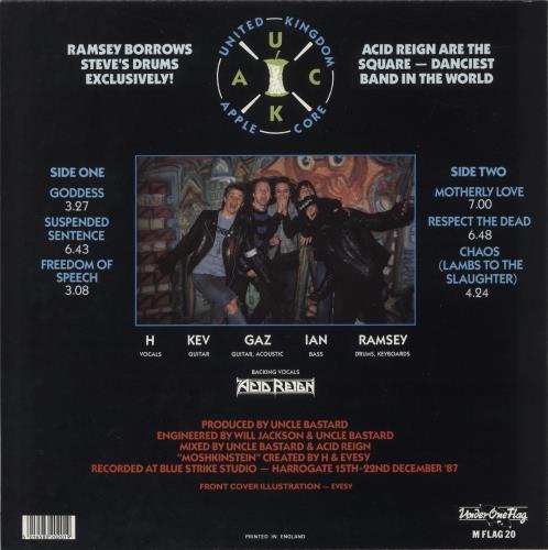 Acid Reign Moshkinstein vinyl LP album (LP record) UK AR8LPMO445056