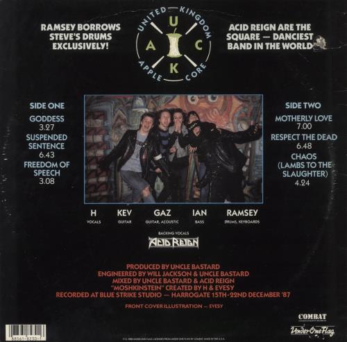 Acid Reign Moshkinstein vinyl LP album (LP record) US AR8LPMO887298