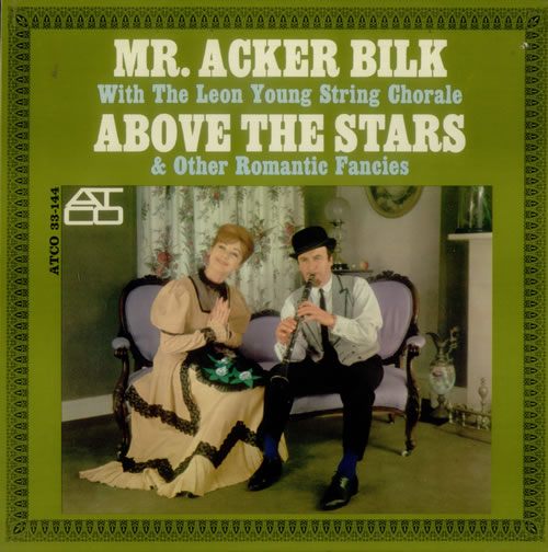 Acker Bilk Above The Stars vinyl LP album (LP record) US AKBLPAB548764