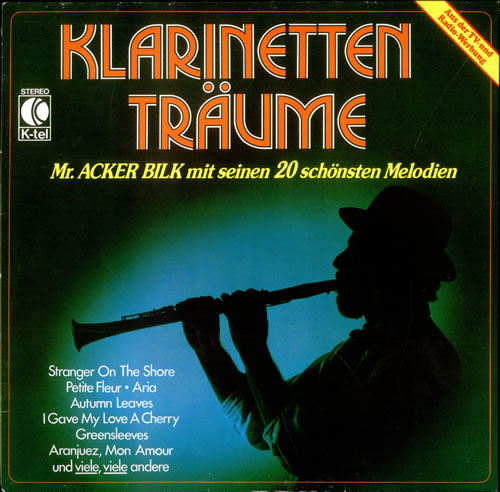 Acker Bilk Klarinetten Tr�ume vinyl LP album (LP record) German AKBLPKL507487