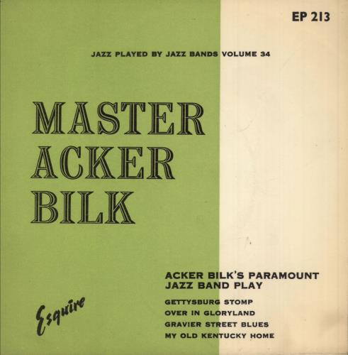 Acker Bilk Master Acker Bilk 7" vinyl single (7 inch record / 45) UK AKB07MA748798