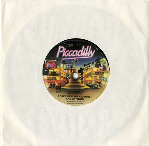 Acker Bilk On Sunday 7" vinyl single (7 inch record / 45) UK AKB07ON599214