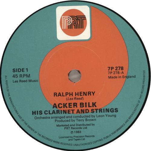 Acker Bilk Ralph Henry 7" vinyl single (7 inch record / 45) UK AKB07RA703526