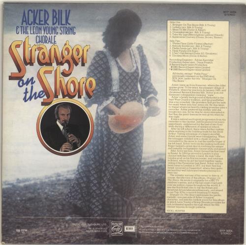 Acker Bilk Stranger On The Shore vinyl LP album (LP record) UK AKBLPST240238