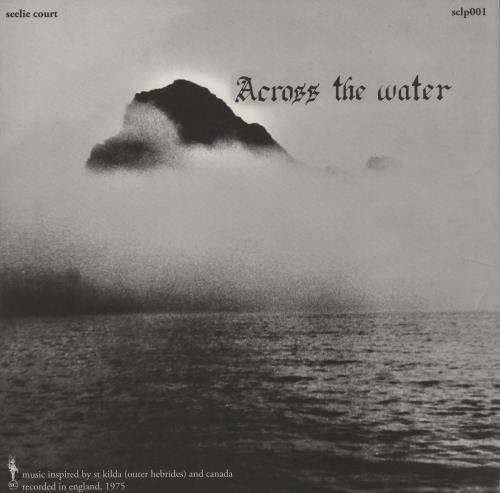 Across The Water Across The Water vinyl LP album (LP record) UK 1C3LPAC755307