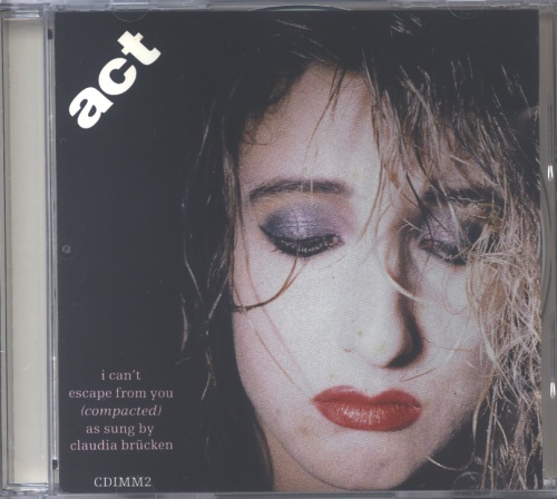 Act (Propaganda) I Can't Escape From You CD single (CD5 / 5") UK ACTC5IC00237