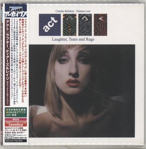 Act (Propaganda) Laughter, Tears And Rage 2 CD album set (Double CD) Japanese ACT2CLA701305