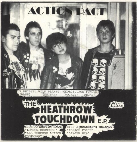 Action Pact The Heathrow Touchdown E.P. 7" vinyl single (7 inch record / 45) UK AT907TH728814