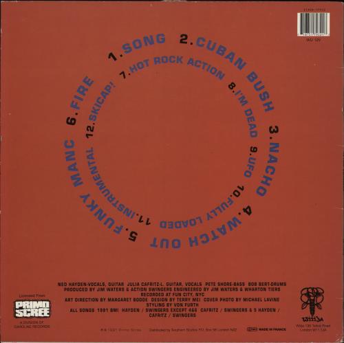 Action Swingers Action Swingers vinyl LP album (LP record) UK 3D6LPAC773561