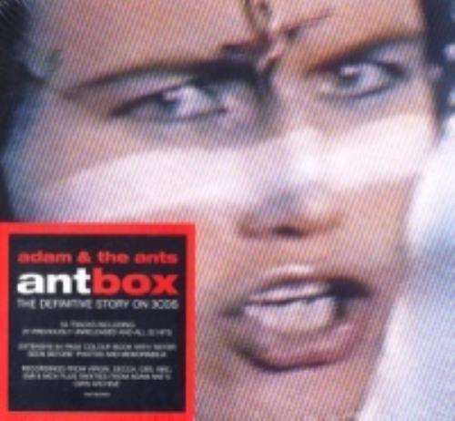 Adam & The Ants Antbox 3-CD album set (Triple CD) UK ANT3CAN259497