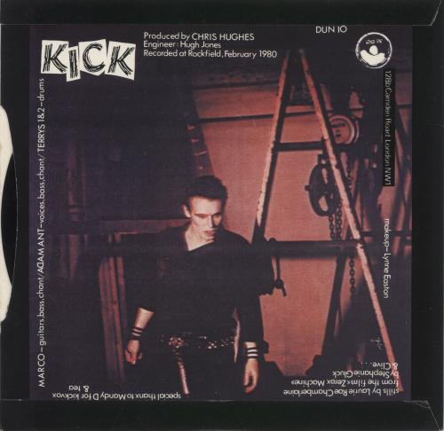 Adam & The Ants Cartrouble 7" vinyl single (7 inch record / 45) UK ANT07CA177507