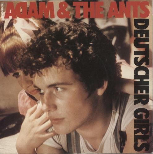 Adam & The Ants Deutscher Girls + p/s 7" vinyl single (7 inch record / 45) UK ANT07DE558609