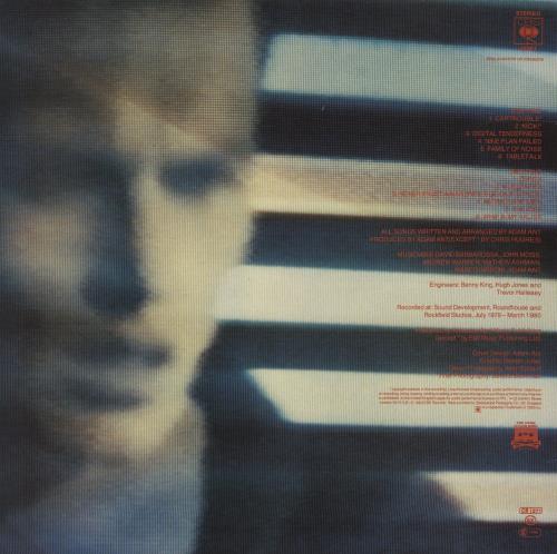 Adam & The Ants Dirk Wears White Sox vinyl LP album (LP record) UK ANTLPDI526645