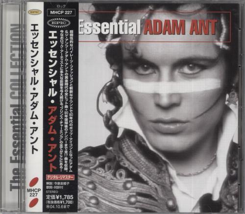Adam & The Ants Essential Adam Ant CD album (CDLP) Japanese ANTCDES861854