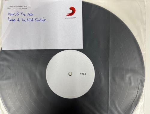 Adam & The Ants Kings Of The Wild Frontier - Test Pressing vinyl LP album (LP record) UK ANTLPKI789948