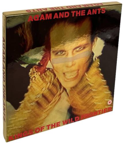 Adam & The Ants Kings Of The Wild Frontier: Deluxe Edition - Gold Vinyl + Sealed box set UK ANTBXKI839564