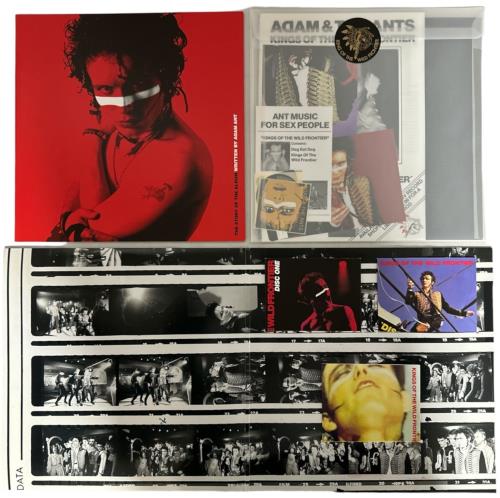 Adam & The Ants Kings Of The Wild Frontier: Deluxe Edition - Gold Vinyl + Sealed box set UK ANTBXKI839564