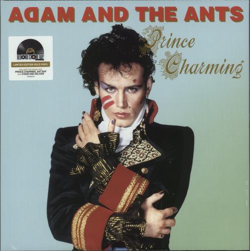 Adam & The Ants Prince Charming - Gold Vinyl - Sealed vinyl LP album (LP record) UK ANTLPPR873235