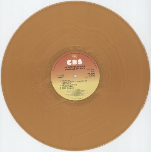 Adam & The Ants Prince Charming - RSD25 - Gold Vinyl vinyl LP album (LP record) UK ANTLPPR875969