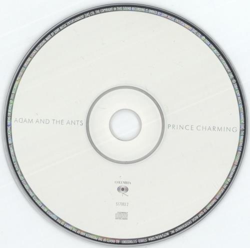 Adam & The Ants Prince Charming CD album (CDLP) UK ANTCDPR291400