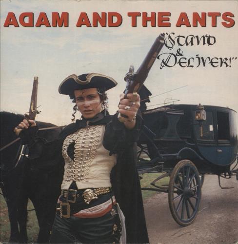 Adam & The Ants Stand & Deliver - Inj 7" vinyl single (7 inch record / 45) UK ANT07ST23715