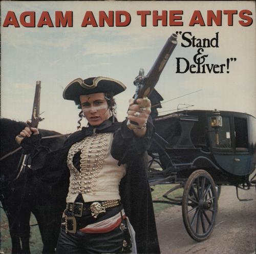 Adam & The Ants Stand & Deliver - Promo stamped 12" vinyl single (12 inch record / Maxi-single) US ANT12ST47016