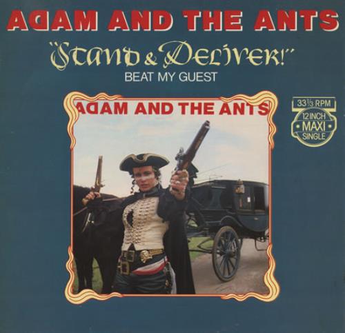 Adam & The Ants Stand & Deliver 12" vinyl single (12 inch record / Maxi-single) Dutch ANT12ST423449