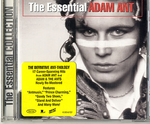 Adam & The Ants The Essential Adam Ant CD album (CDLP) US ANTCDTH589777