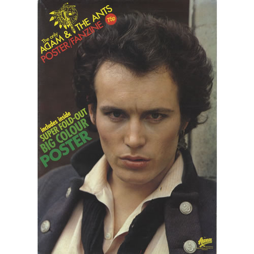 Adam & The Ants The Only Adam & The Ants Poster/Fanzine fanzine UK ANTFATH446984
