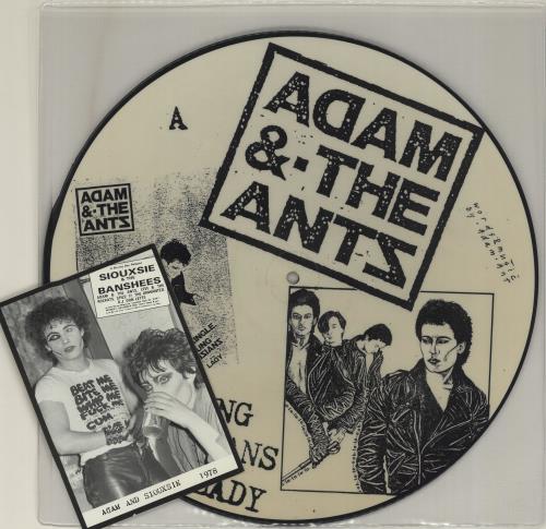 Adam & The Ants Young Parisians / Lady 12" vinyl picture disc (12 inch picture record) UK ANT2PYO657358