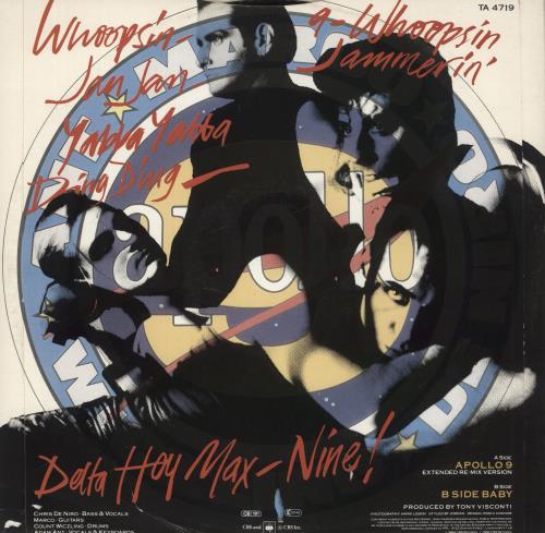 Adam Ant Apollo 9 (Orbit Mix) 12" vinyl single (12 inch record / Maxi-single) UK A~A12AP33880