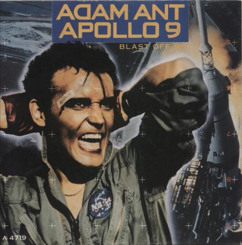 Adam Ant Apollo 9 7" vinyl single (7 inch record / 45) UK A~A07AP156363