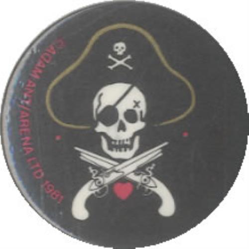 Adam Ant Button Badge badge UK A~ABGBU509284