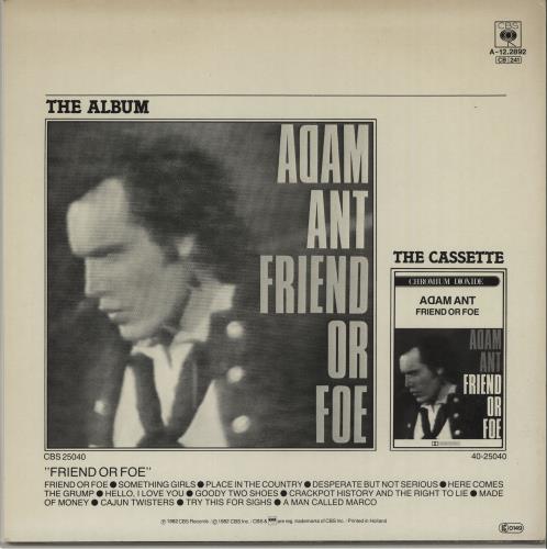 Adam Ant Desperate But Not Serious 12" vinyl single (12 inch record / Maxi-single) Dutch A~A12DE657360