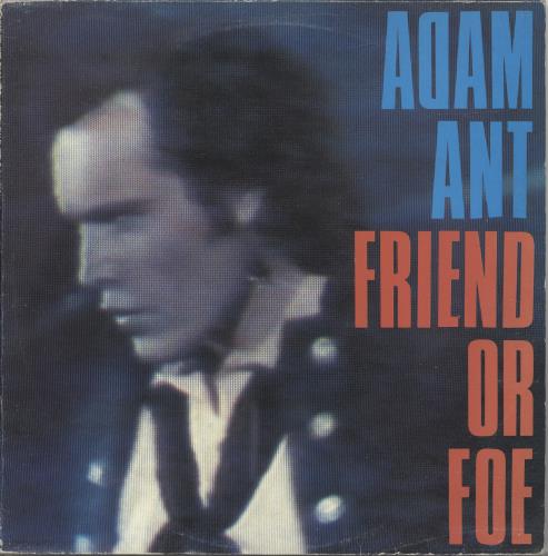 Adam Ant Friend Or Foe vinyl LP album (LP record) Greek A~ALPFR695132