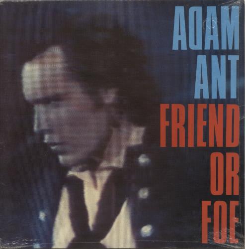 Adam Ant Friend Or Foe vinyl LP album (LP record) UK A~ALPFR881477