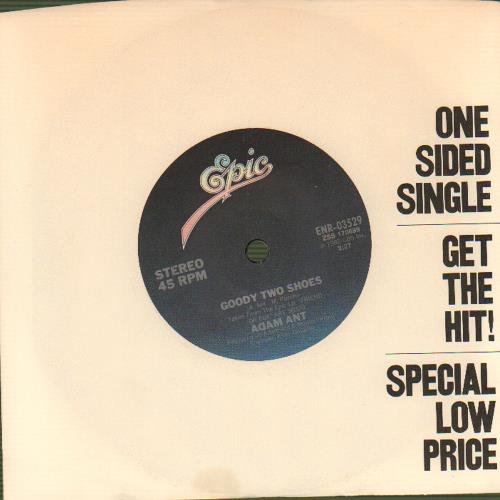 Adam Ant Goody Two Shoes 7" vinyl single (7 inch record / 45) US A~A07GO657278