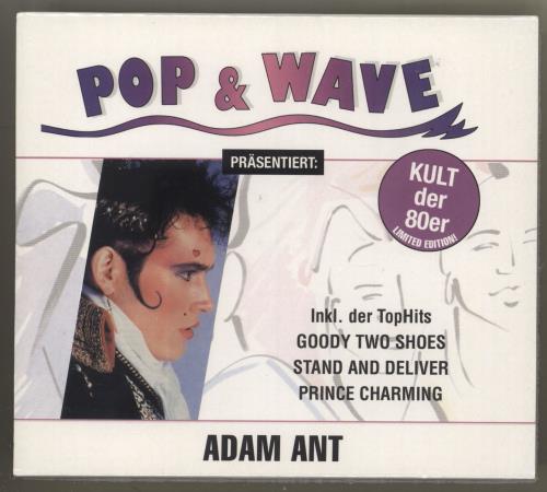 Adam Ant Pop & Wave CD album (CDLP) German A~ACDPO716965