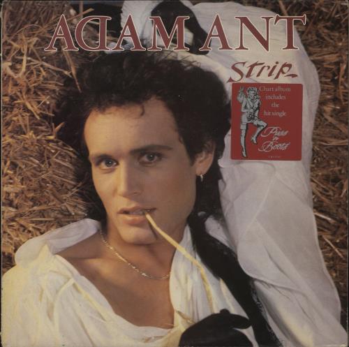 Adam Ant Strip vinyl LP album (LP record) UK A~ALPST76533