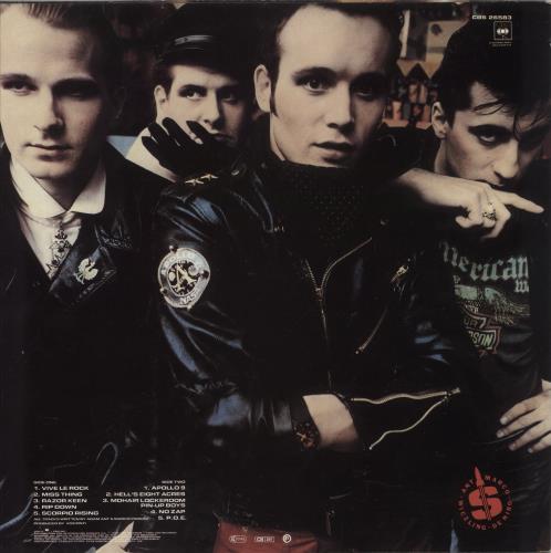 Adam Ant Vive Le Rock vinyl LP album (LP record) UK A~ALPVI657361