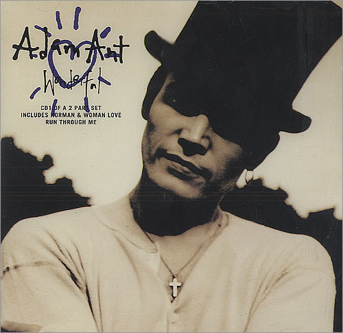 Adam Ant Wonderful - CD1 CD single (CD5 / 5") UK A~AC5WO52727