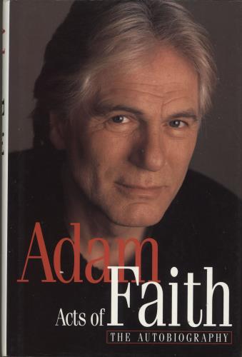 Adam Faith Acts Of Faith book UK ADFBKAC710788