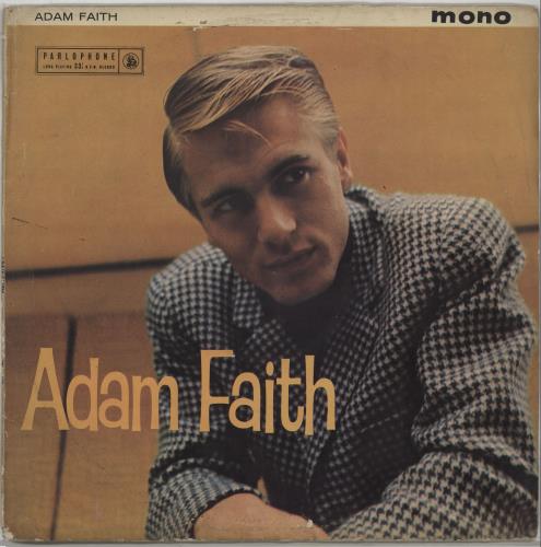 Adam Faith Adam Faith vinyl LP album (LP record) South African ADFLPAD659031